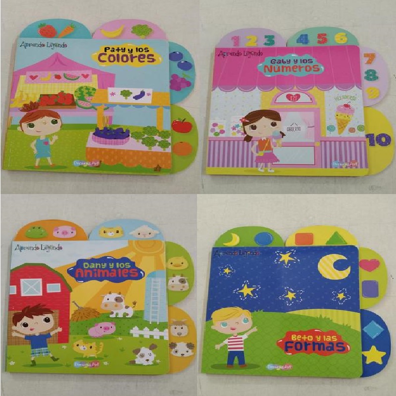 Kids Early Education Books - Random 2 Book Parent Child Kids