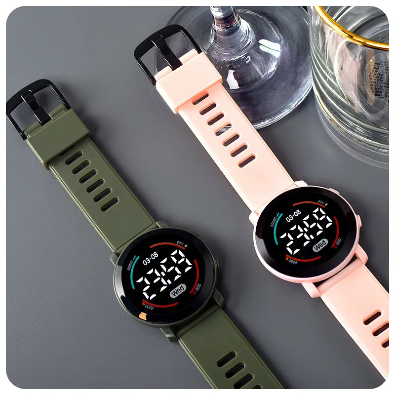 Fashion Boys Girls Digital Wat - Kids Educational Watch ulasan dan harga