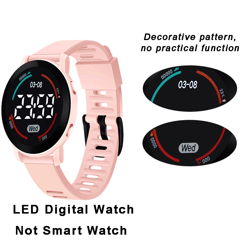 Fashion Boys Girls Digital Wat - Kids Educational Watch ulasan dan harga