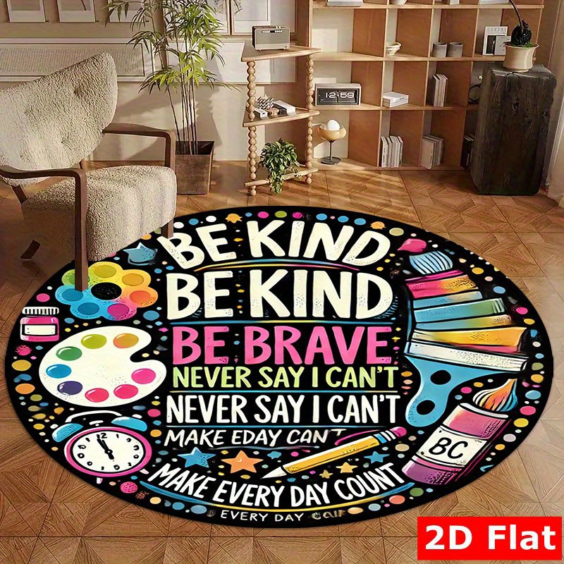 Be Kind Be Brave Motivational  - Kids Education Quote ulasan dan harga