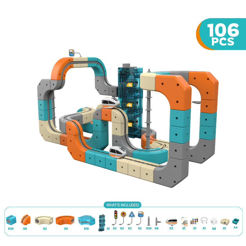 Magic Track Train toy Assemble - Kids Education Level ulasan dan harga