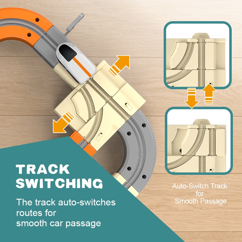 Magic Track Train toy Assemble - Kids Education Level ulasan dan harga