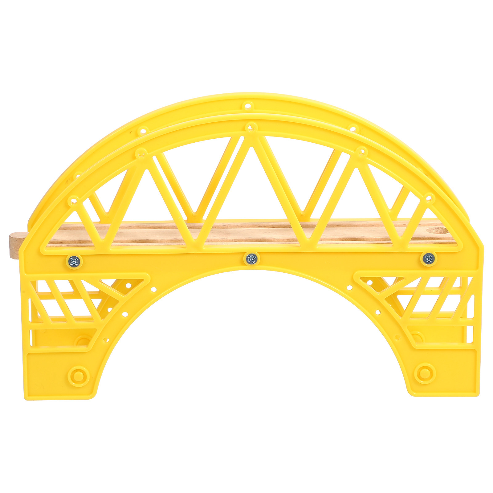 Wooden Train Track Bridge Arch - Kids Education Design ulasan dan harga