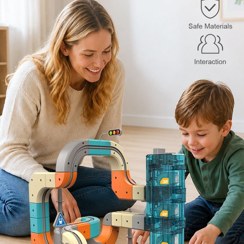 DIY Multi-Level Staircase Bloc - Kids Education Level ulasan dan harga