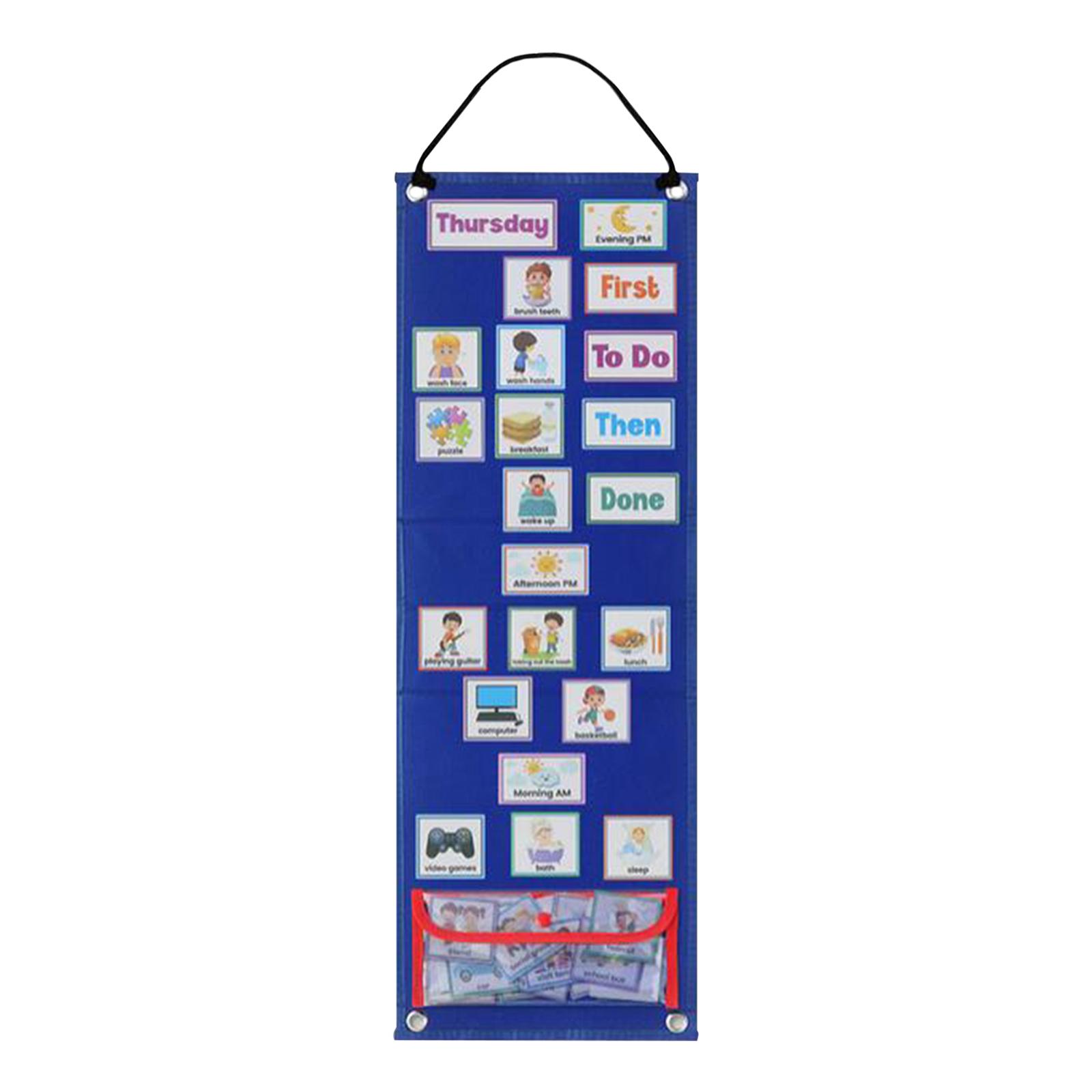 Kids Visual Schedule Daily Rou - Kids Education Planner ulasan dan harga
