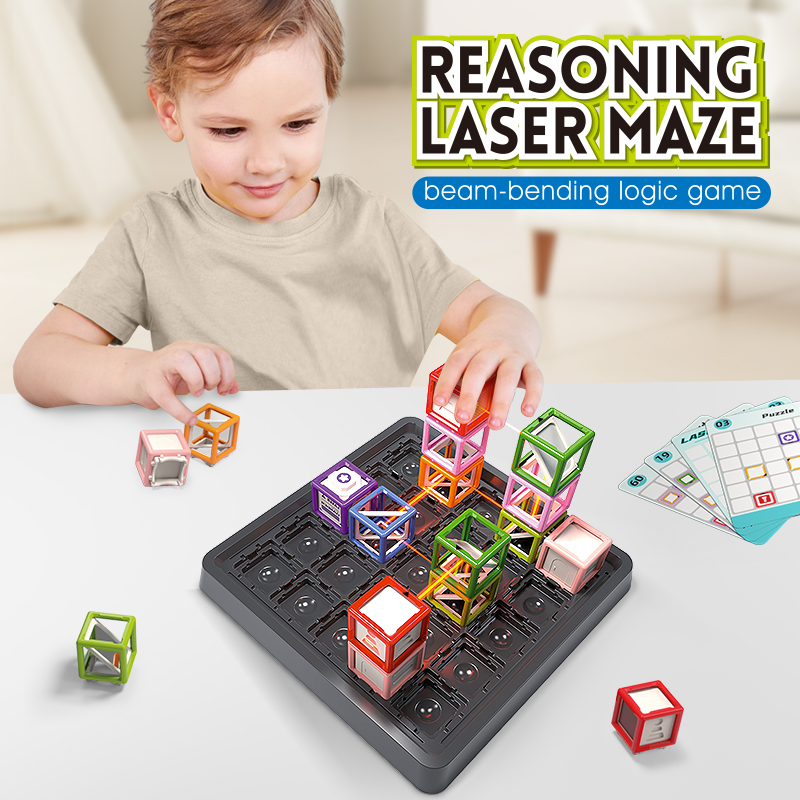 STEM Game Laser Maze Toys 60 L - Kids Education Level ulasan dan harga