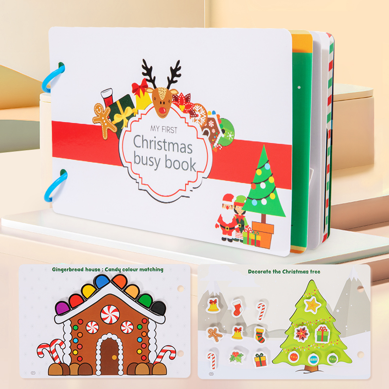 Montessori Baby Busy Book Hall - Kids Early Education Books ulasan dan harga