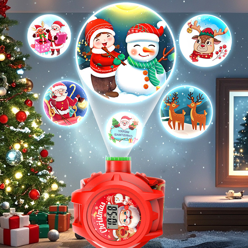 Christmas Projection Watch Chi - Kids Educational Watch ulasan dan harga