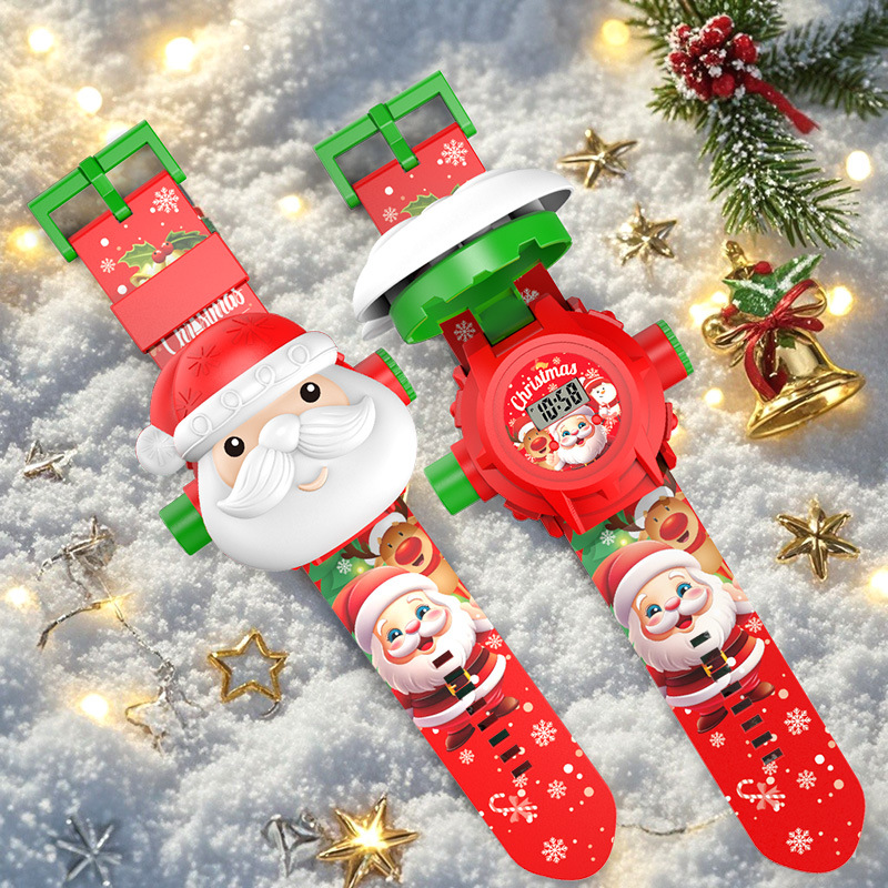 Christmas Projection Watch Chi - Kids Educational Watch ulasan dan harga