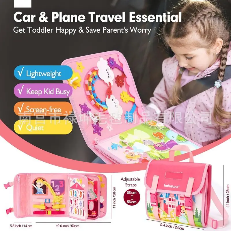 Princess Montessori Felt Busy  - Kids Early Education Books ulasan dan harga
