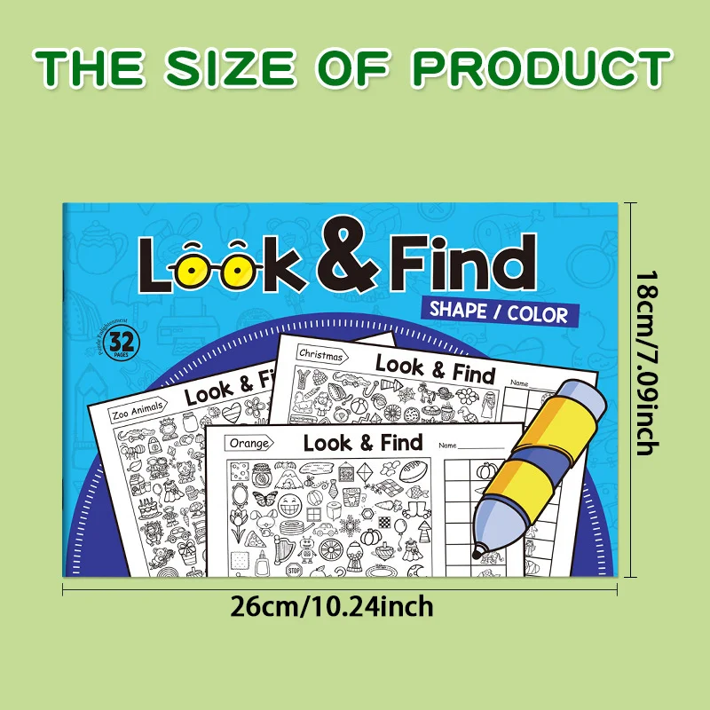 Children's Search Activity Boo - Kids Early Education Books ulasan dan harga